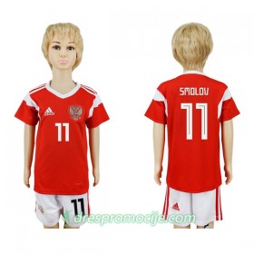 Rusija Dres Smolov 11 Dječji Domaći Svjetsko prvenstvo 2018